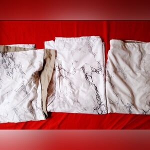 Marble Print Bedding Set (Pillow Case & Sheet Only)